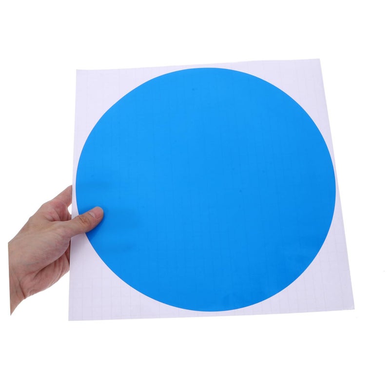 Reusable Dry Erase Wall Stickers 30cm Round Chalkboard Dots For Kids Drawing And Teaching - Image 4