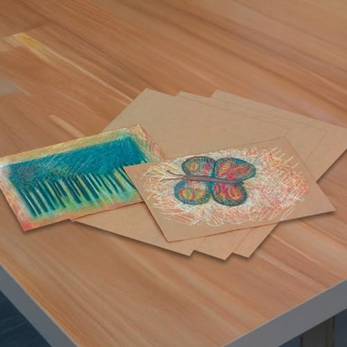 School Smart Kraft Paper Sheets, 60 lb, 18 x 24 Inches, Brown, Pack of 100 - 086643 - Image 5