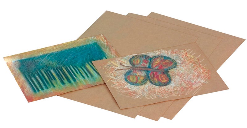 School Smart Kraft Paper Sheets, 60 lb, 18 x 24 Inches, Brown, Pack of 100 - 086643 - Image 1
