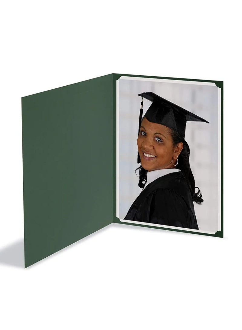 بريما غطاء حامل الشهادة الخضراء، مقاس A4، واقي للجوائز والشهادات - Image 2