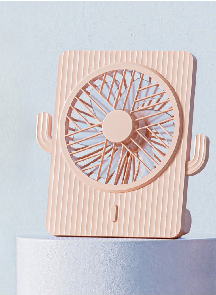 OUYoo Fan Battery Operated Rechargeable 180 Tilt Folding Personal Ultra Quiet Small Portable Fan  - Image 1