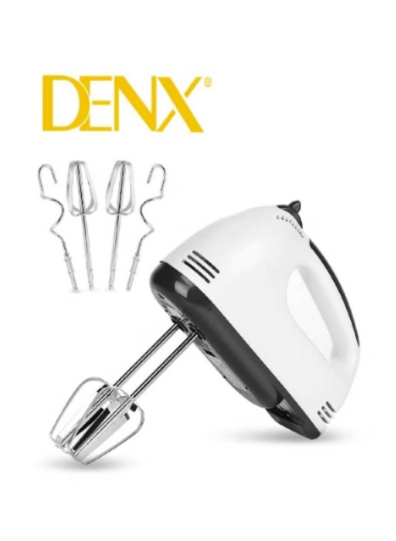 دينكس خلاط يدوي 7 سرعات 260 واط بمقبض مريح يناسب راحة اليد تمامًا لون أبيض - Image 2