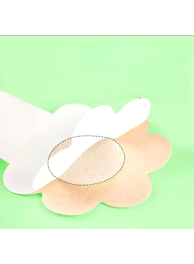 Women's Invisible Breast Lift Up Tape Overlays on Bra Nipple Stickers Chest Stickers Adhesive Nipple Covers Accessories (5 pairs) - Image 5