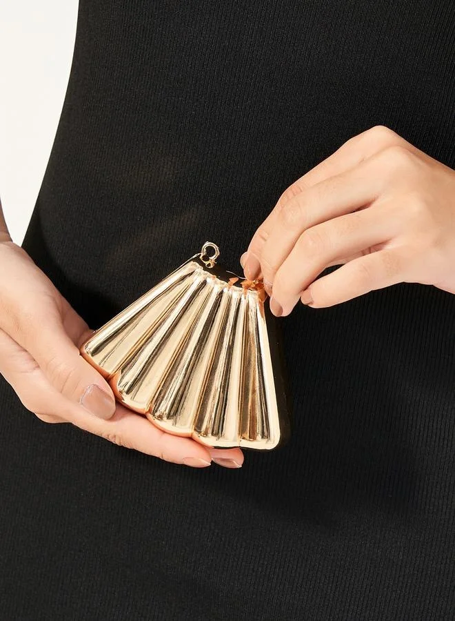 Styli Shell Mini Clutch Bag