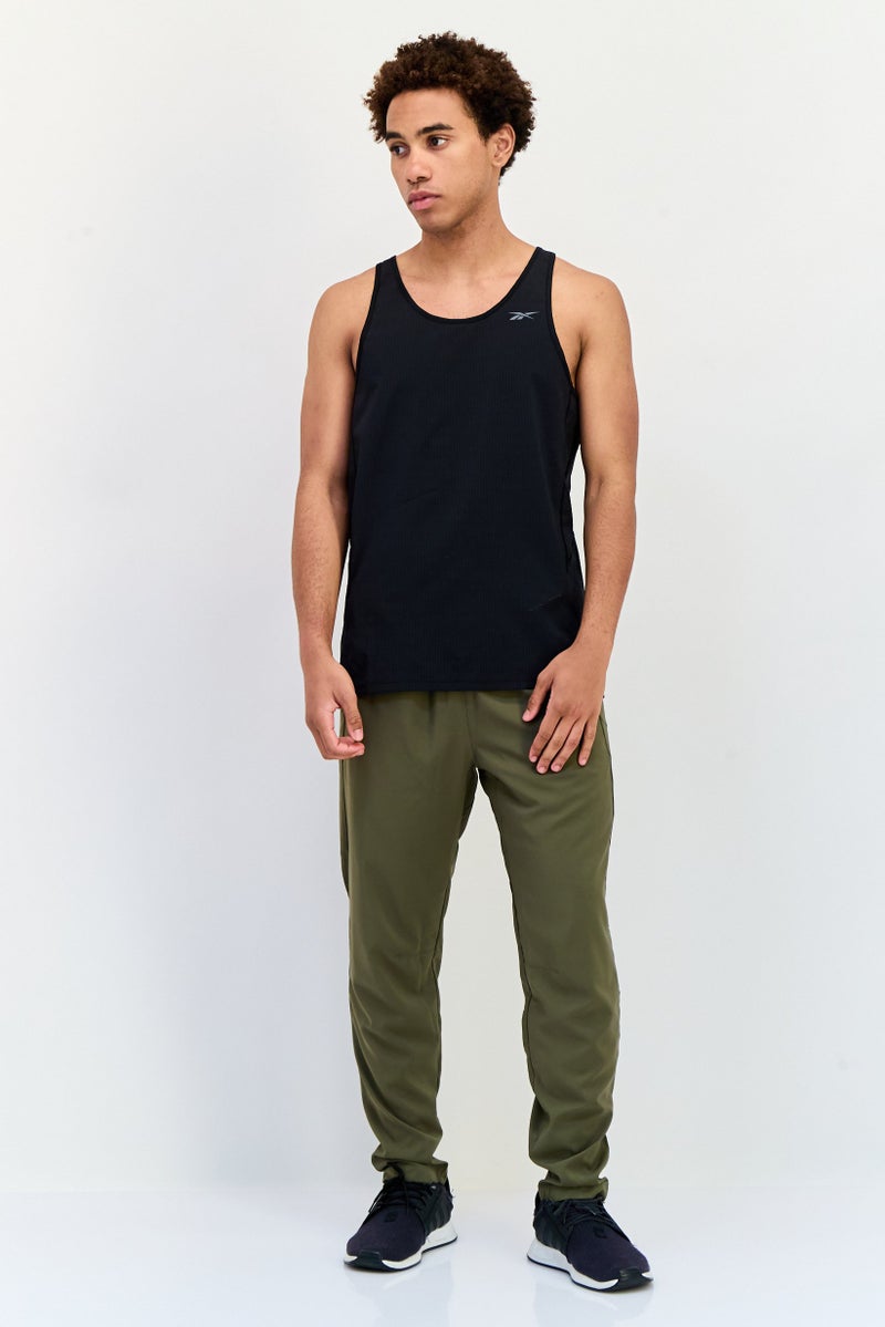 Reebok Men Sportswear Fit Sleeveless Training Vest, Black - Image 4