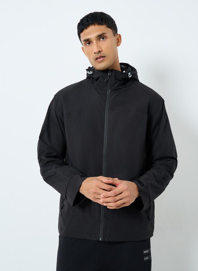 ستايلي جاكيت فضفاض بياقة هودي - Image 3