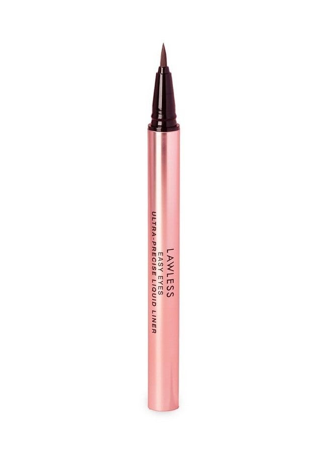 Lawless Women's Easy Eyes Ultra Precise Liquid Liner, Coco, Brown, 0.011 Fl Oz - Image 1