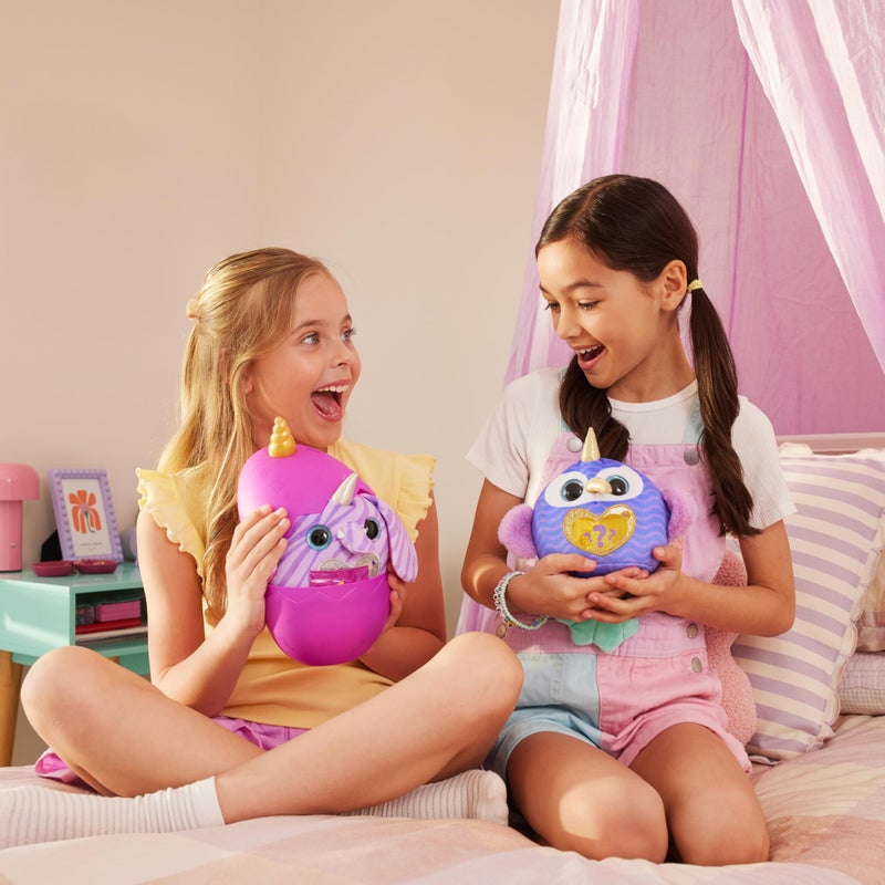 Rainbocorns Wild Heart Surprise 2 Pack by ZURU â€“ Collectible Plush Toy with Surprises, Mystery Egg for Girls & Boys Ages 3+ - Image 2