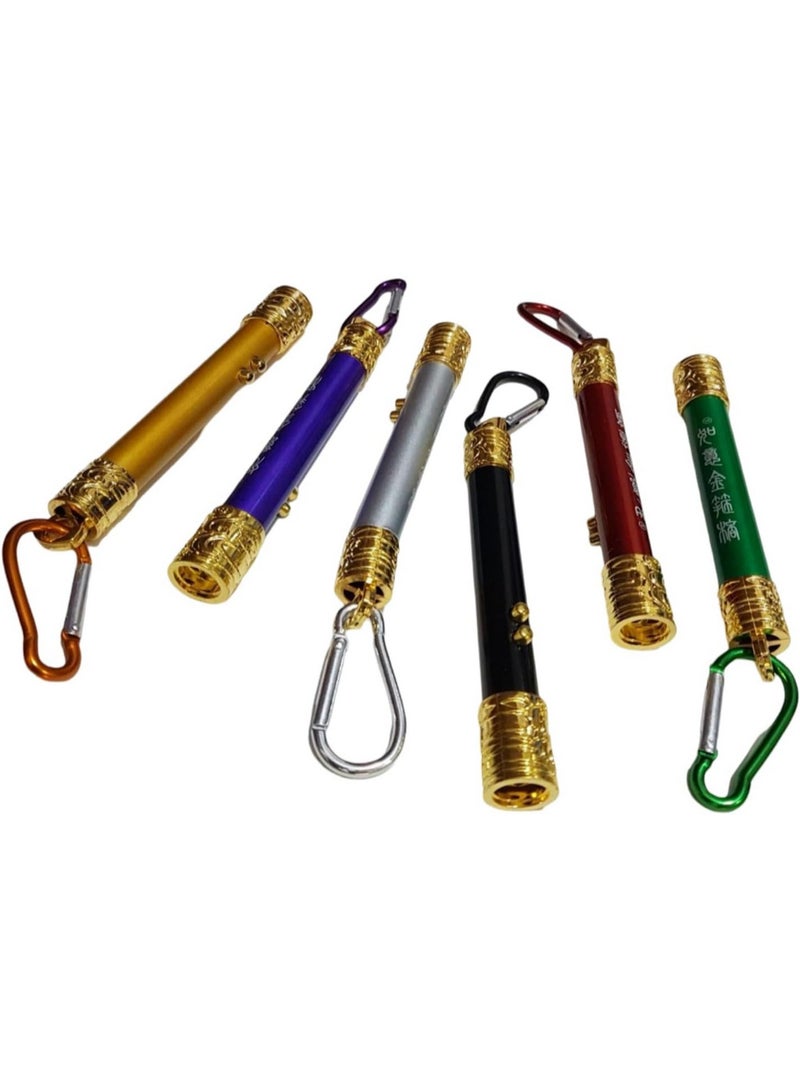 Keychain with flashlight in different lighting patterns in several colors - Image 2