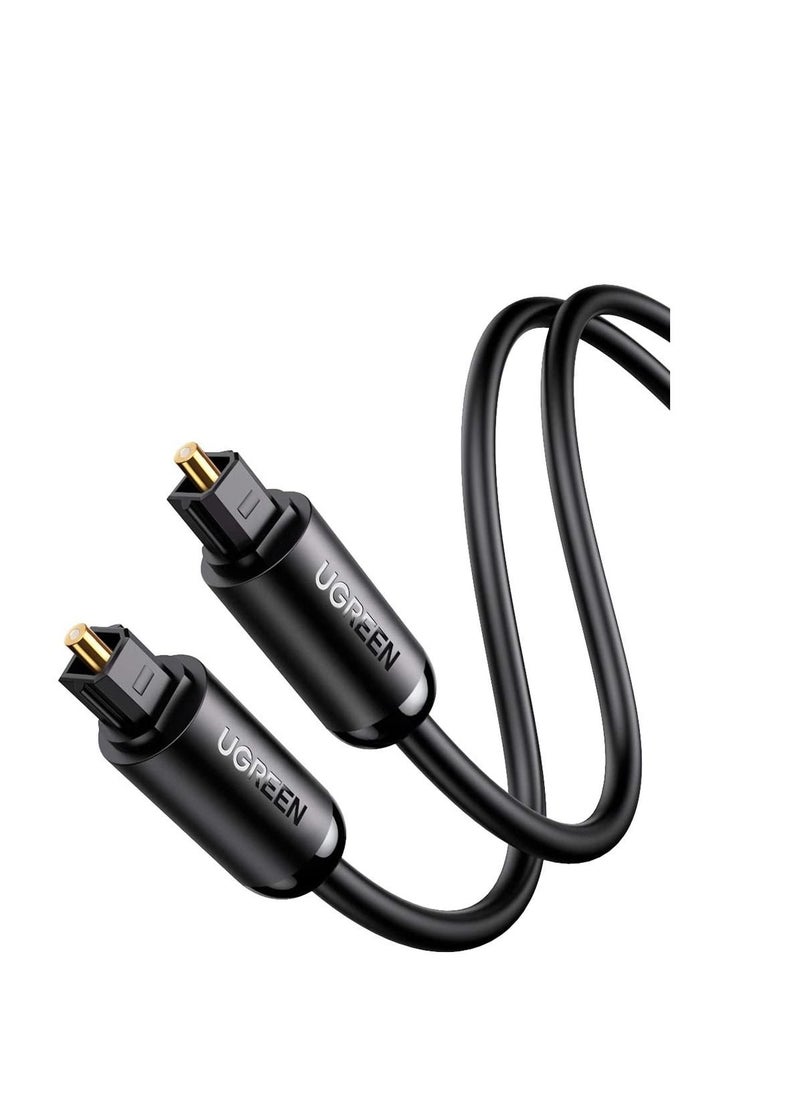erorex - UGREEN Toslink Audio Optical Cable Male to Male Optical Audio Adapter Cable Compatible with PS4,VD/CD player,Blu-ray players,Game console (1M) - Image 1