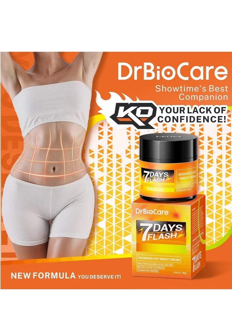 DrBioCare Advanced Hot Sweat Cream, Natural Sweat Enhancer Cream for Men and Women, Makes You Sweat Stronger and Faster - Image 1