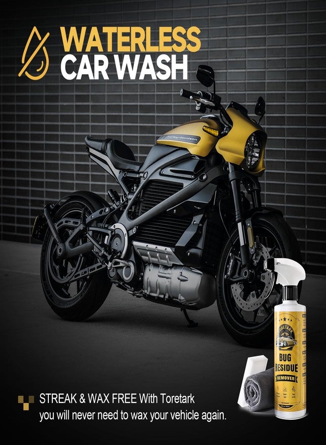 Toretark Bug & Tar Remover Quickly Removes Bugs, Bird Droppings and Tree Sap from Painted Surfaces for Automobile Body, Windshield, Front Bumper, Motorcycles - Image 5