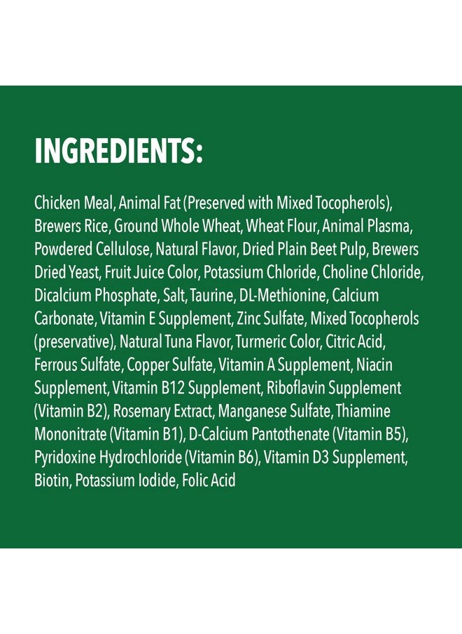 Greenies Greenies Feline Smartbites Healthy Indoor Natural Treats for Cats, Tuna Flavor, 16 oz. Tub  - Image 3