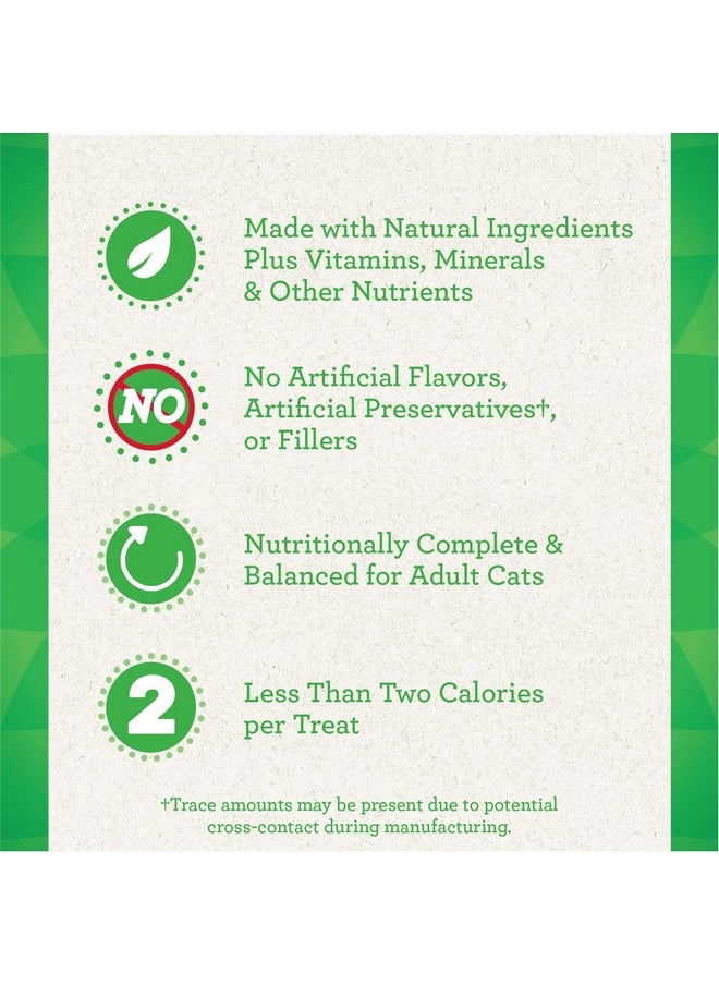 Greenies Greenies Feline Smartbites Healthy Indoor Natural Treats for Cats, Tuna Flavor, 16 oz. Tub  - Image 2