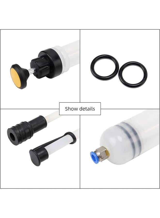 مضخة شفط سوائل السيارات، شفاط سوائل 500cc، حقنة تغيير الزيت مع خرطوم، شفاط وقارورة تعبئة الوقود اليدوية، جهاز تفريغ تغيير السوائل - Image 3