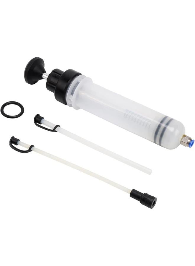 مضخة شفط سوائل السيارات، شفاط سوائل 500cc، حقنة تغيير الزيت مع خرطوم، شفاط وقارورة تعبئة الوقود اليدوية، جهاز تفريغ تغيير السوائل - Image 1