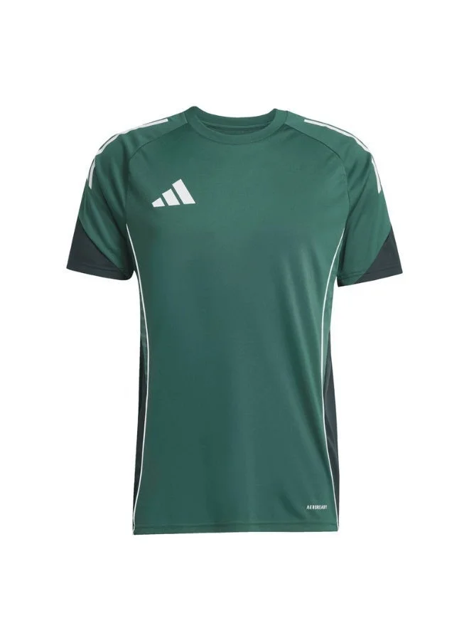 اديداس تيشيرت رجالي أخضر بأكمام قصيرة