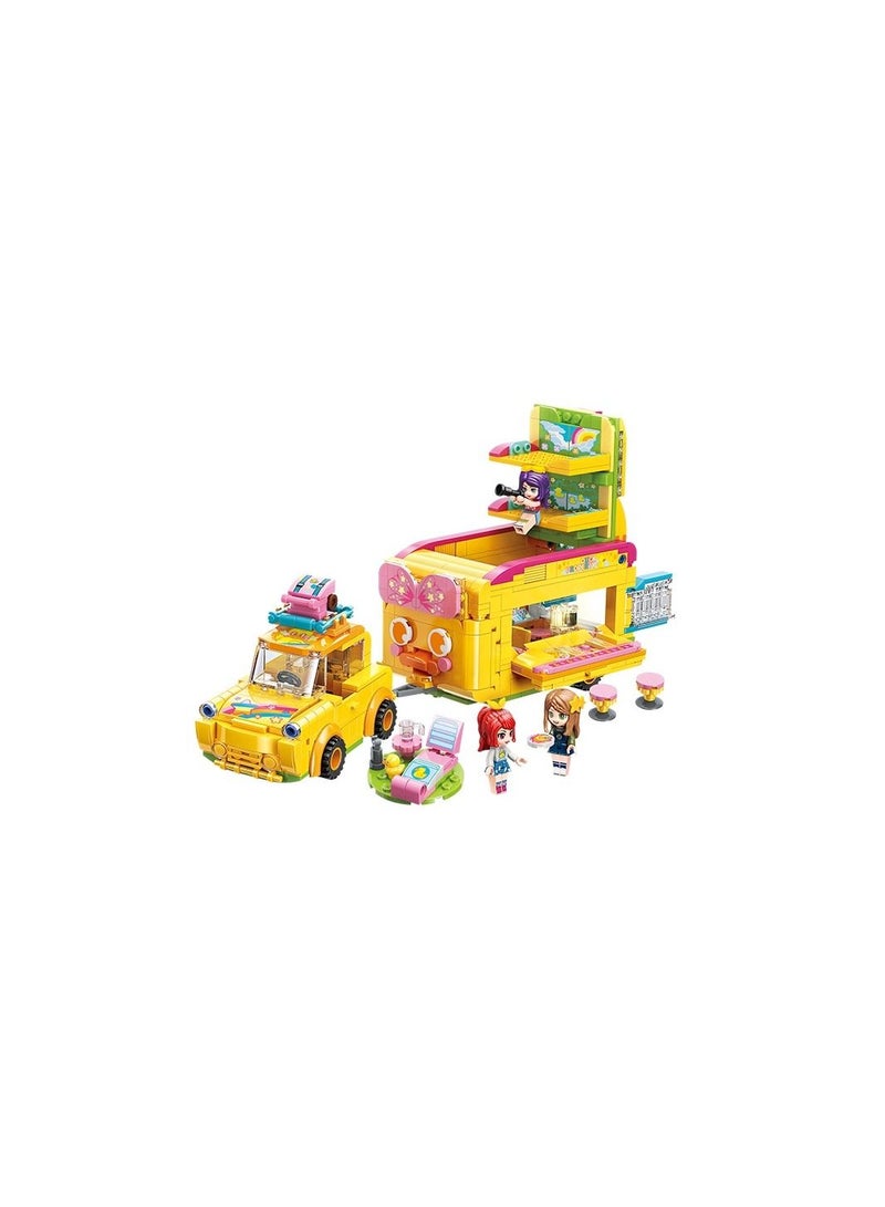 Qman Cherry Duckling Touring Car 656 Pieces - C31014  - Image 2