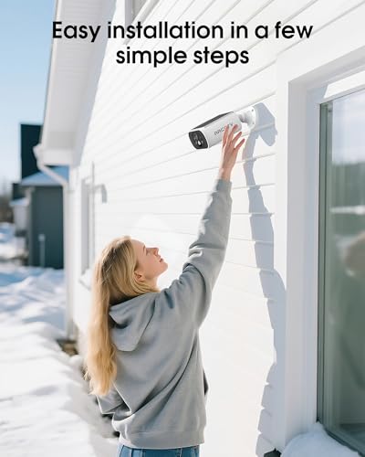 ARCCTV Solar Security Camera Outdoor Wireless, 4MP Battery Powered Home Surveillance Camera with Embedded Solar Panel, PIR Motion Sensor, 2.4G/5G Dual Band WiFi - Image 4