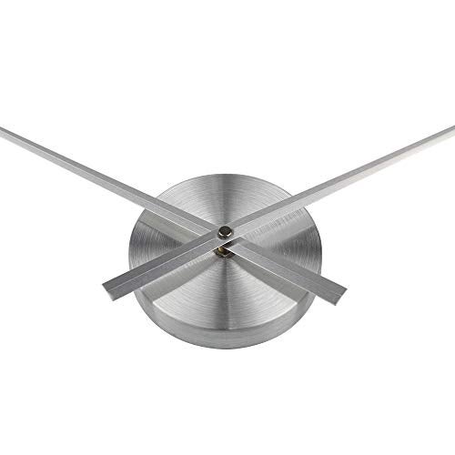 Timelike 3D Clock Hands, DIY Large Clock Hands Needles Wall Clocks 3D Home Art Decor Quartz Clock Mechanism Accessories (Silver) - Image 3
