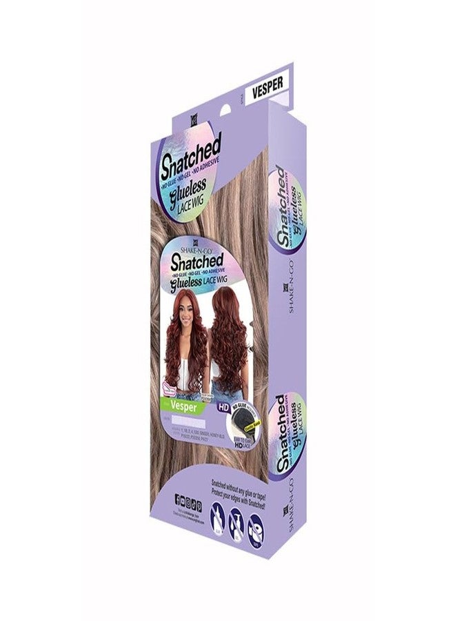 Shake-N-Go Snatched Glueless Lace Synthetic Wig - Vesper (1 Jet Black) - Image 5