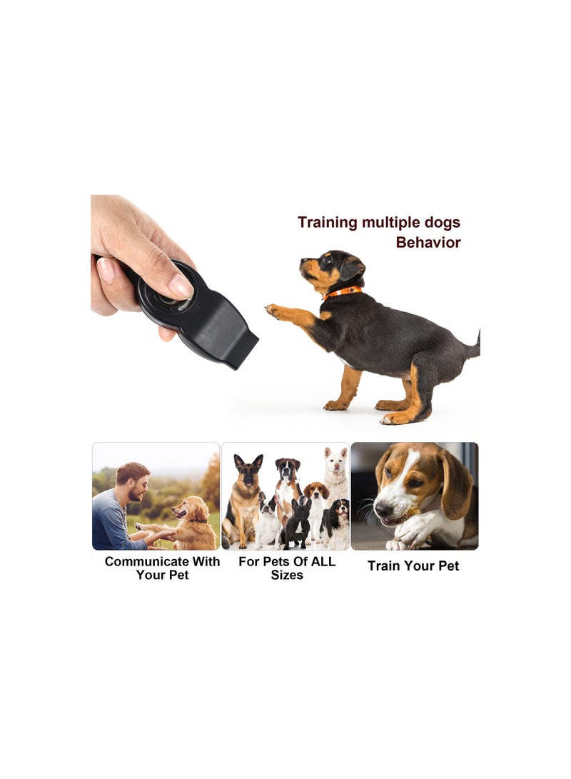 Dog Training Whistle with Wrist Strap & Clicker - Lightweight, Distinct Sound for Dogs, Cats, Birds, Horses - Ideal for Behavioral & Reward Training (2-Pack)  - Image 5