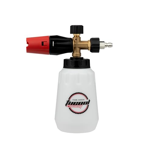 Tucool Racing Adjustable Foam Cannon 1/4 inch Quick Connector, Snow Foam Cannon for Karcher K2/K3/K4/K5/K6/K7, Car Wash Foam Sprayer for Karcher K1700 K1800 K1900 (White) - Image 4