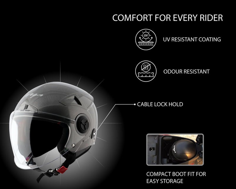 Vega Blaze Dx Anthracite Helmet-L - Image 4