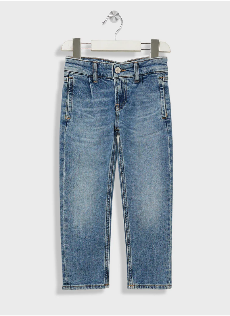 Calvin Klein Jeans Kids Straight Fit Chinos