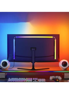 Monitor Led Backlight 27 Inch Led Strip Lights Sync with Screen Color or Music RGB Computer Light Bar Behind Monitor Supports Pc or Mac USB Powered