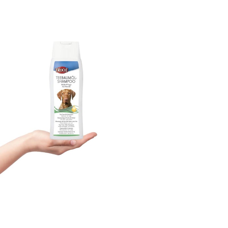 Trixie Tea Tree Oil Shampoo for Dogs, Prevents Infections, Soothes Skin & Small Irritations, 250ml - Image 2