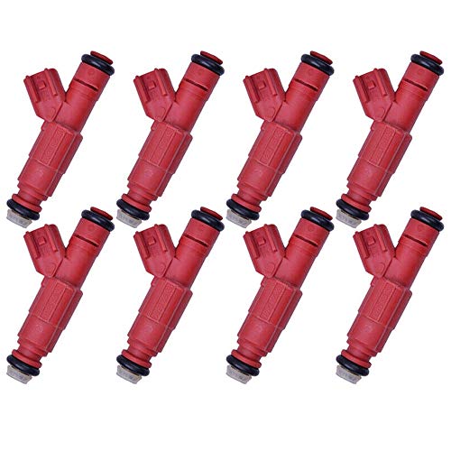 Trolling MAN 0280155934 53031740AA Set Of 8 Fuel Injector Nozzles Compatibile with1997-2003 Dakota Durango Ram 1500 2500 3500 3.9 L5.9L - Image 1