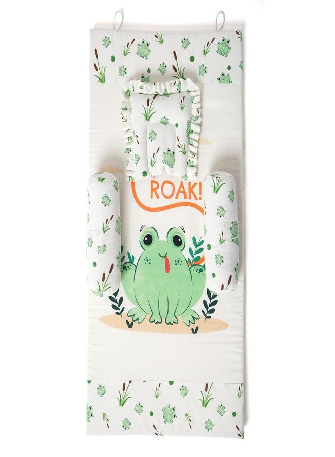 TIDY SLEEP Cotton Bedding Set for 0 to 12 Months (Frog) - Image 4