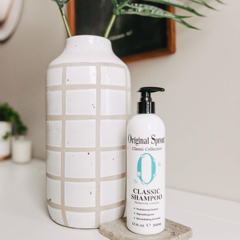 Original Sprout Classic Shampoo for All Hair Types, Sulfate Free and Vegan Shampoo, 12 oz. Bottle - Image 5