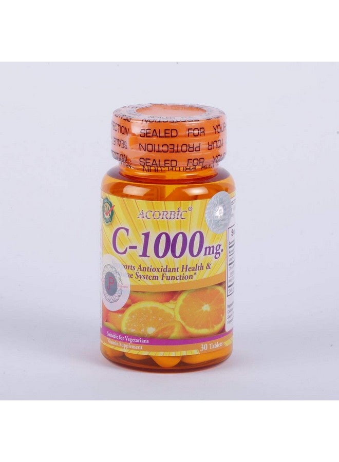 ACORBIC 30 Pills Acorbic C 1000 Mg Vittamin C Supplement Bright Clear Faster Whitening Ascorbic Acid - Image 1