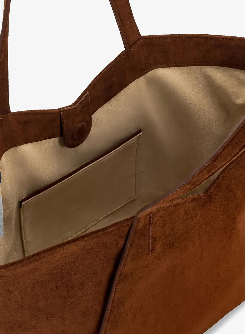Jw Pei Dark Brown Kiana Large Capacity Tote Bag for Women | Best Price UAE
