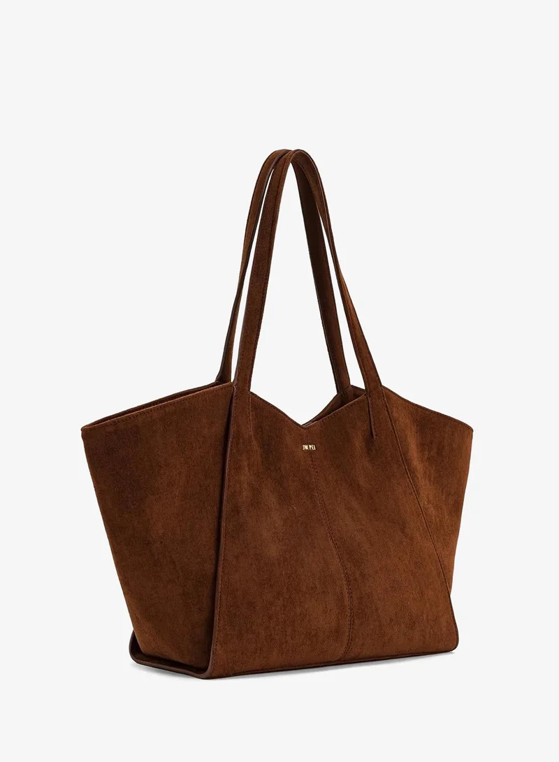 Jw Pei Dark Brown Kiana Large Capacity Tote Bag for Women | Best Price UAE