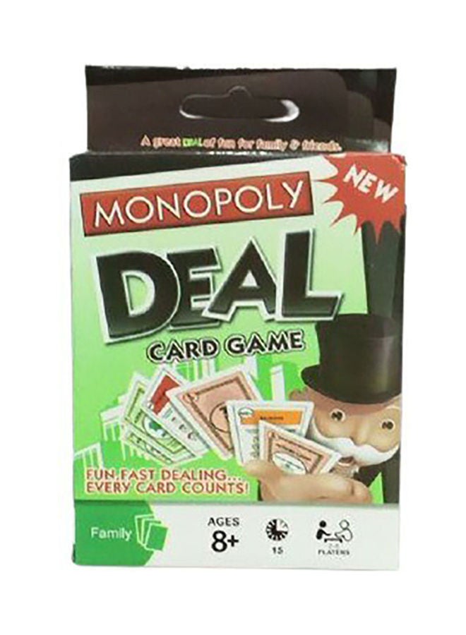Monopoly Deal Fast-Paced Card Game