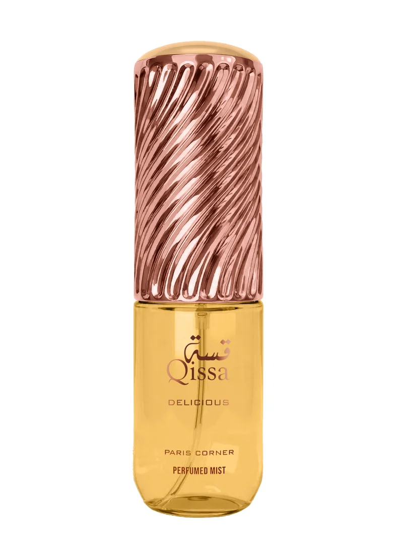 PARIS CORNER Paris Corner Qissa Delicious Body Mist 200ml | Sweet Gourmand Fragrance Mist for Women | Refreshing & Long-Lasting Scent