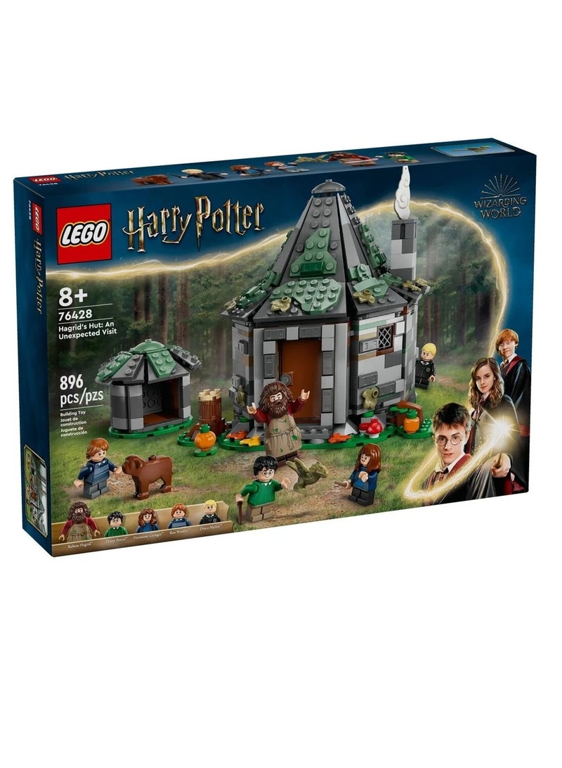 LEGO - Harry Potter Hagrid's Hut: An Unexpected Visit 896 Pieces - 76428 - Image 1
