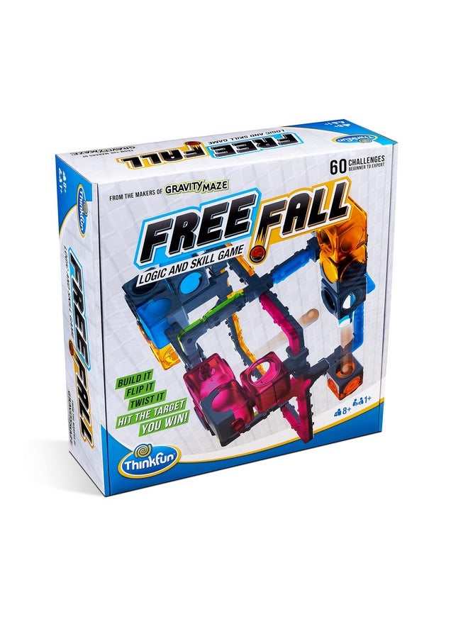 thinkfun ThinkFun Freefall - Logic-Based Marble Maze Game | Skill Enhancing | Fun for Kids, Teens, Adults | Mind-Stimulating Puzzles | Single or Multiplayer  - Image 5