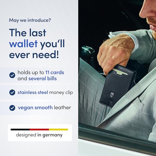 TRAVANDO Mens Wallet with Money Clip AUSTIN RFID Blocking Bifold Credit Card Holder for Men with Gift Box - Image 2