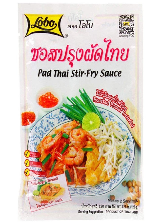 Lobo Pad Thai Stir-fry Sauce 4.23 oz (12 Packs) - Image 2