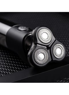 Denx Electric Razor for Men Rechargeable Portable Shaver Rotary with USB Cordless Face Shaver Grooming Kit for Shaving DX1368  - Image 4