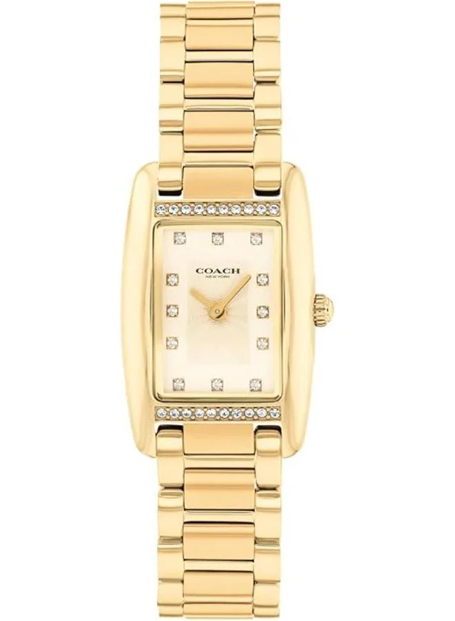 COACH Quartz Movement analog Watch Stainless Steel