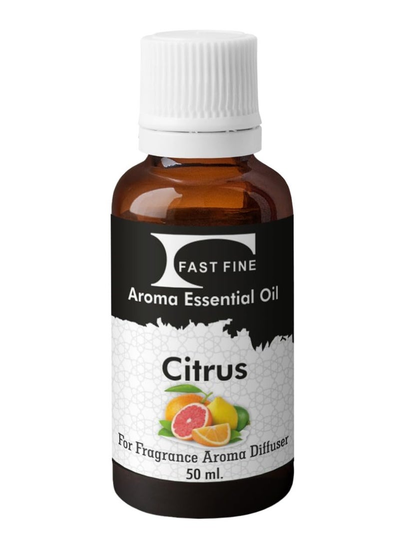 Fast Fine Fast Fine Portable Room Air Purifier Aroma Diffuser or Humidifier Revitalizer with Citrus Aroma Essential Diffuser Oil 50ML  - Image 3