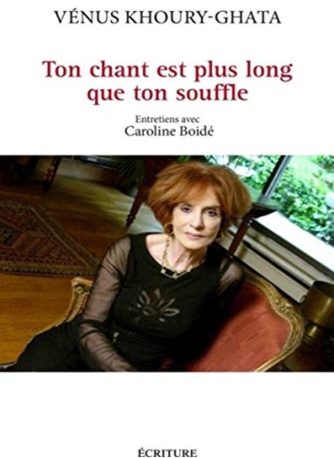 Ton chant est plus long que ton souffle: Entretiens 