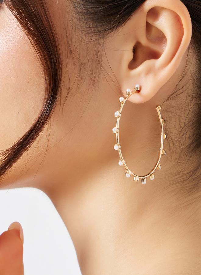 ستايلي طقم مكون من 7 أساور بانغل ذهبية - Image 2