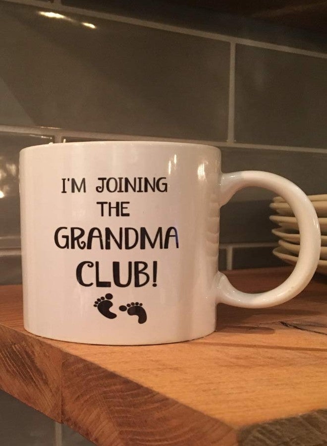 Love This Mug كوب قهوة نادي الجدات لأول مرة - كوب شاي مضحك يمثل أفضل هدية لإعلان قدوم جدة مستقبلية - أفضل هدية للأم عندما تصبح جدة (عبوة واحدة) - Image 4