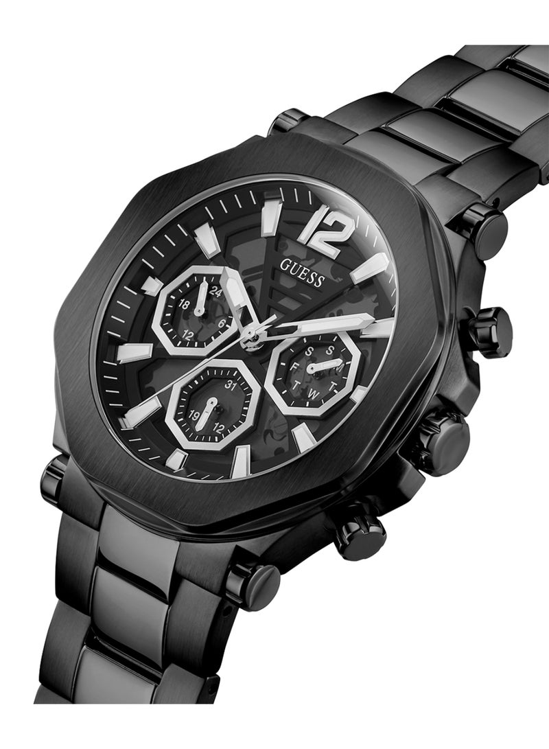 GUESS Mens Black Colour Multi-function Watch - GW0539G3 - Image 3